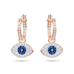 SYMBOLICA:PE MINI HOOP EVIL EYE DMUL