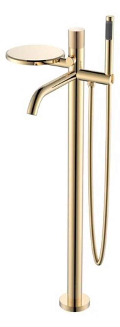 Смеситель STICK напольный GOLD TOUCH GOLD
