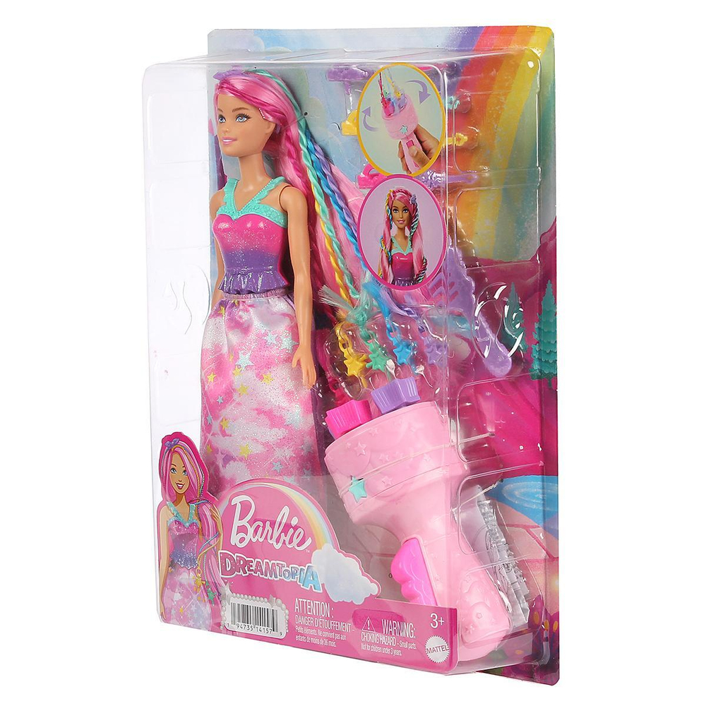 Barbie Dreamtopia Фантастические волосы (Mattel)