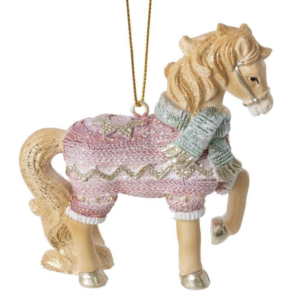 GAEM Фигурка декоративная подвесная "Лошадка", L7 W2,5 H8 см