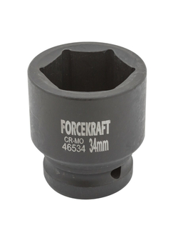 Головка ударная 3/4'', 34мм (6гр) FORCEKRAFT FK-46534
