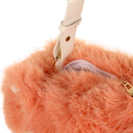 Мягкая игрушка Сумочка мех Лиса рыжая 30 см, C-41453