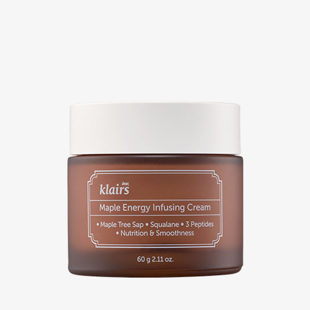 DEAR, KLAIRS Увлажняющий крем с кленовым соком Maple Energy Infusing Cream (60 г)