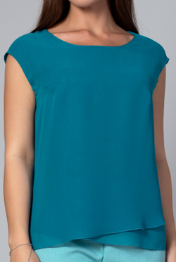 Блузка женская 915зр, морск.волна #284Мво09915зр