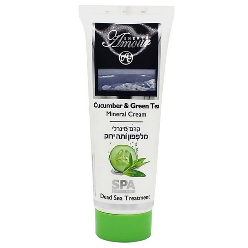Крем для тела минеральный Огурец и Зеленый чай Shemen Amour 100мл