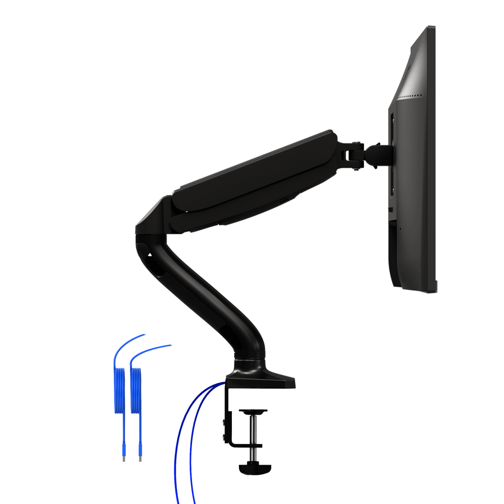 Крепление для мониторов AOC, диаг. экр. от 13'' до 31,5'', 2-9 кг. USB-hub AS110DX