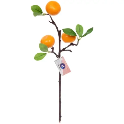 Муляж «Ветка мандарин» 40см