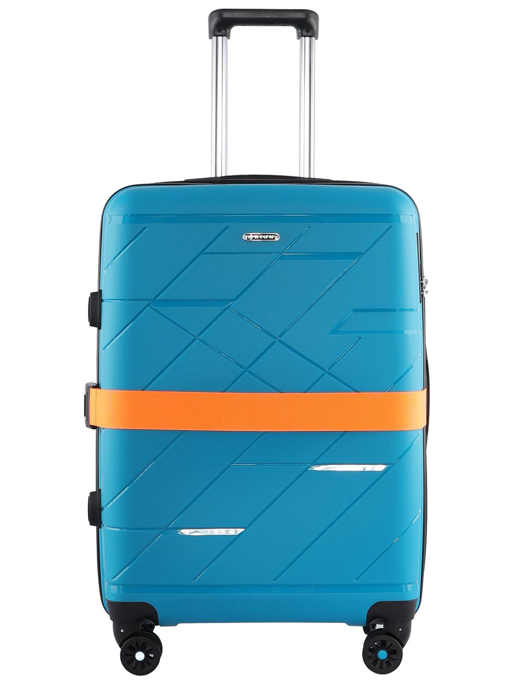 Чемодан 463 / С ремнем / Полипропилен