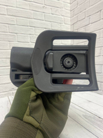 Кобура для ПМ и ПММ, поясное крепление на ремень Чёрный