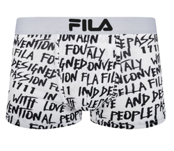 Мужские спортивные боксеры Fila Boxer Elastic Logo 1P - белый
