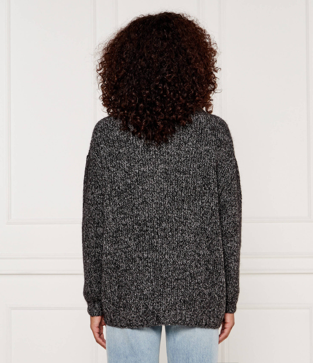 Хлопковый кардиган erbaceo Pinko - графитовый(104115 A247)