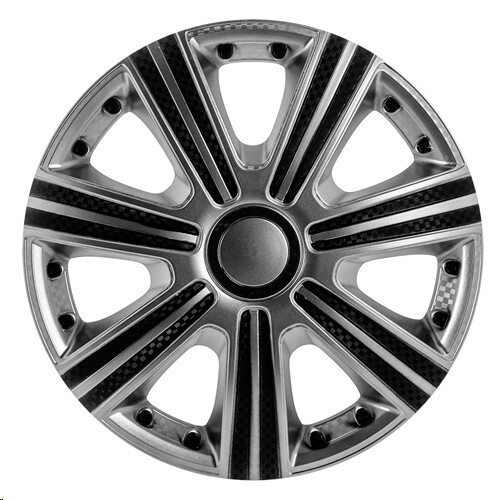 Колпак колеса R15 DTM Super Silver (в мешке 5 упак) (STAR)