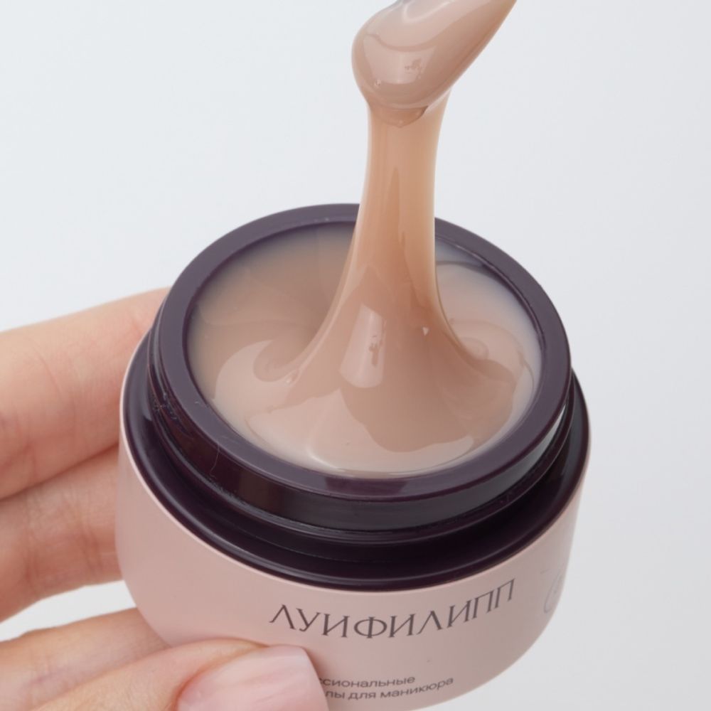 Луи Филипп Nude Fast Gel 17 - Гель для наращивания бежевый, 15г