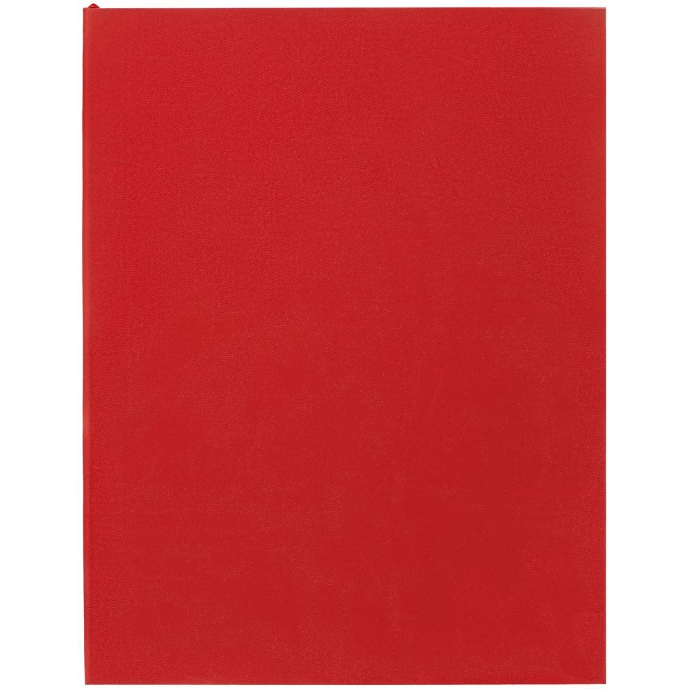 Ежедневник Flat Maxi, недатированный, красный