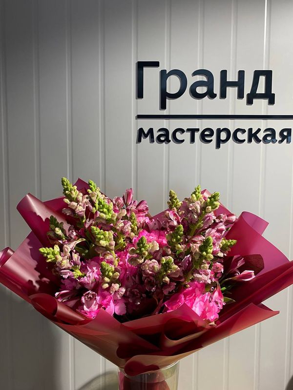 Букет "Дамская шляпка"