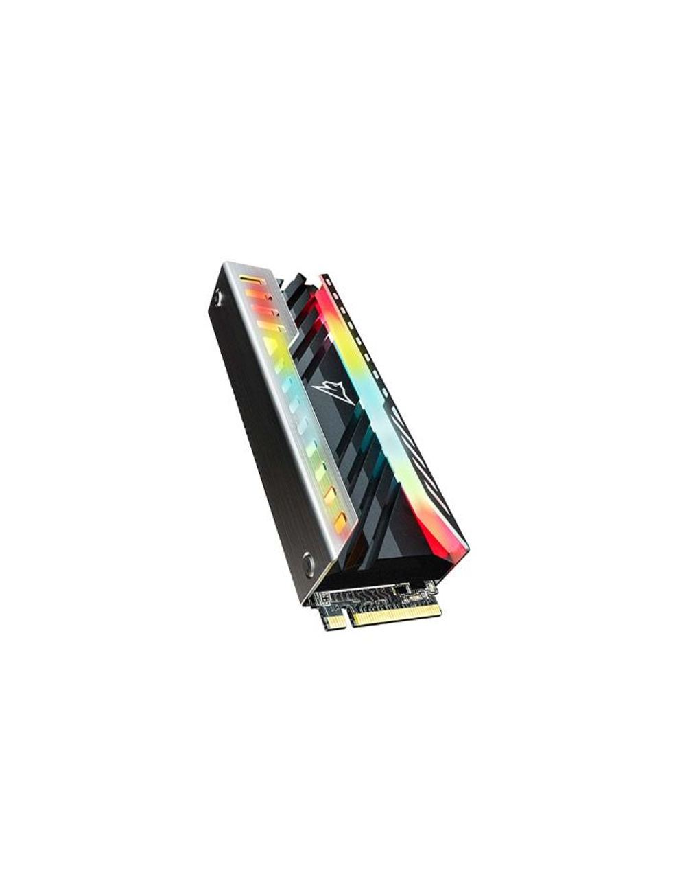 Ssd накопитель Netac SSD NV3000 RGB 1TB PCIe 3 x4 M.2 2280 NVMe 3D NAND SSD, R/W up to 3400/2000MB/s, IOPS(R4K) 150K/200K, TBW 600TB, with heat sink & RGB, 5y wty
