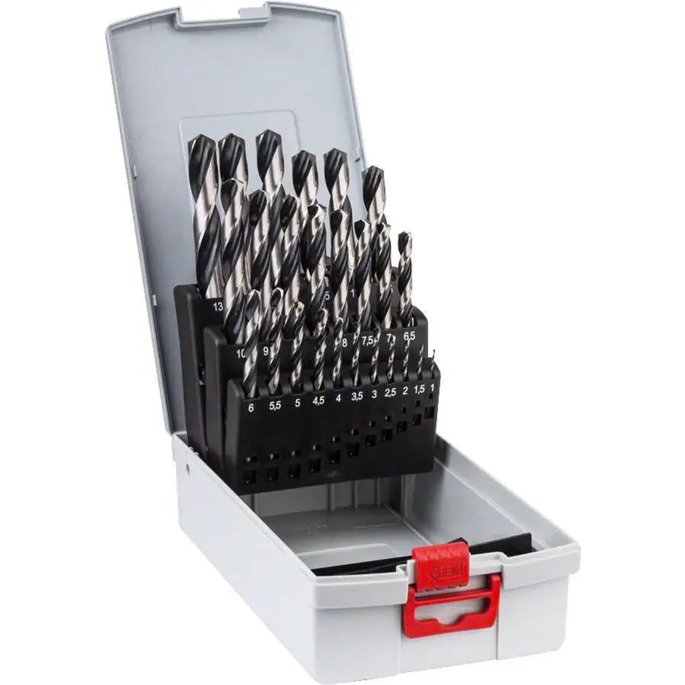 Набор ProBox из 19 спиральных свёрл HSS PointTeq, 1–13 мм BOSCH 2608577352