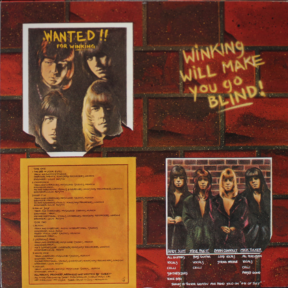 Sweet / Give Us A Wink (LP)