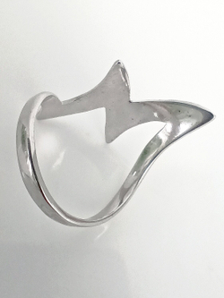 Кольцо серебряное Эстерелла, проба 925, родированное/Ф