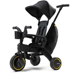 Складной трехколесный велосипед Doona Liki Trike, Limited Edition Midnight