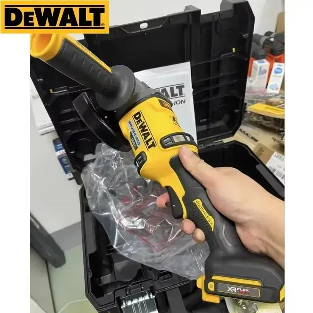 Dewalt DCG418 Безщёточная угловая мельница