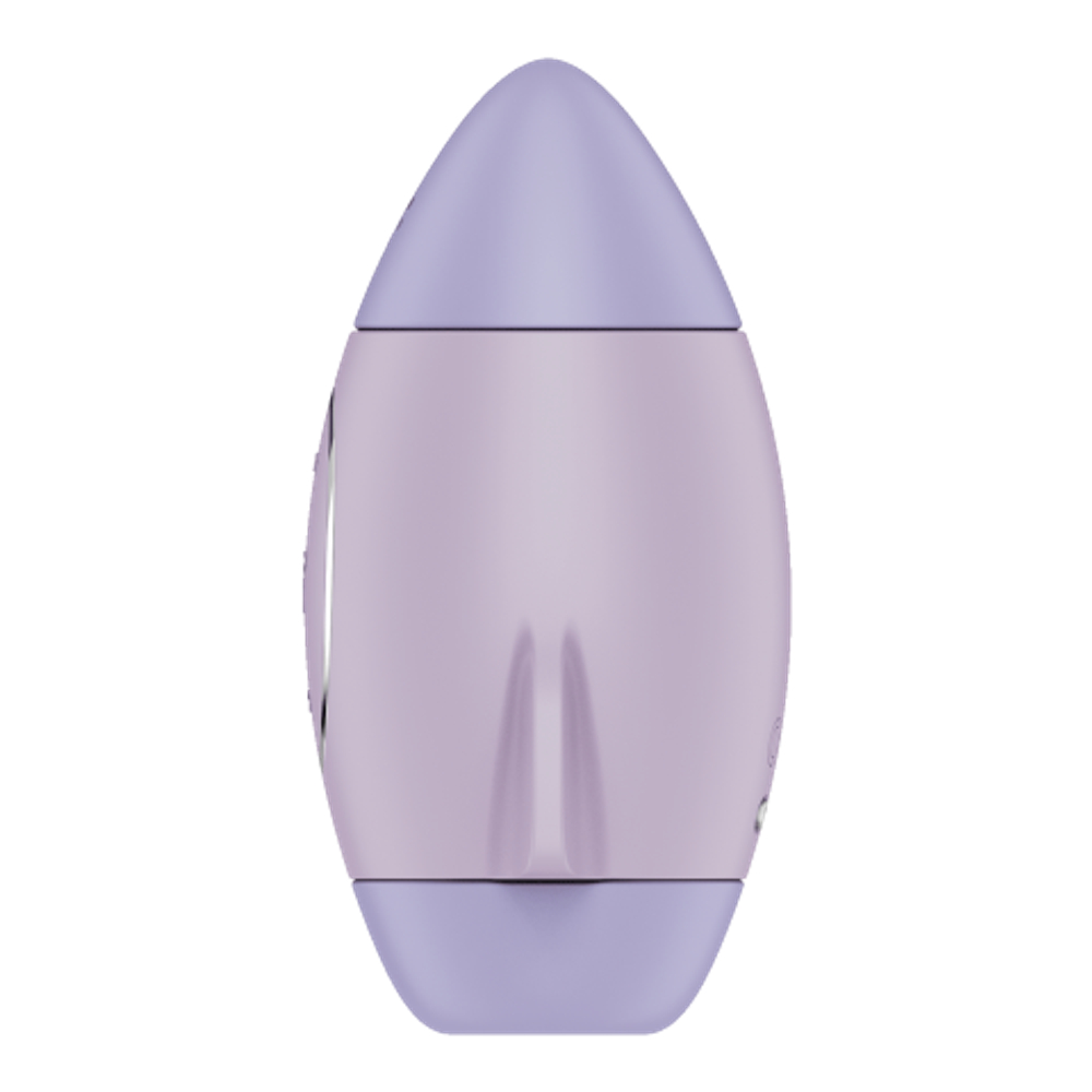 Стимулятор клитора с воздушной стимуляцией и вибрацией Satisfyer Mission Control (лиловый)