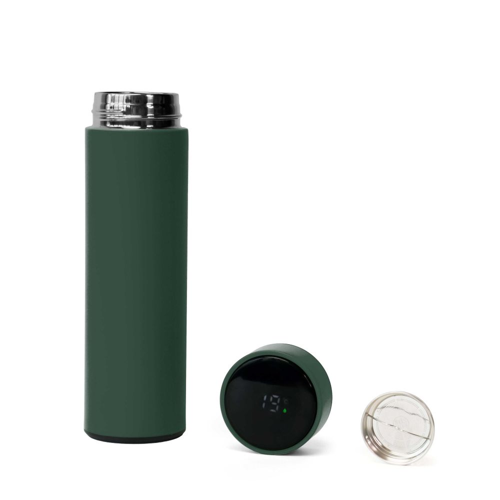 Термос MARK LED soft touch Розовый