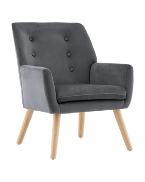 Кресло Райт серый