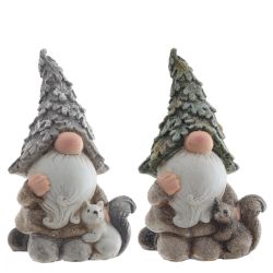 GAEM Фигурка декоративная "Гном", L11 W8 H18 см, 2в.