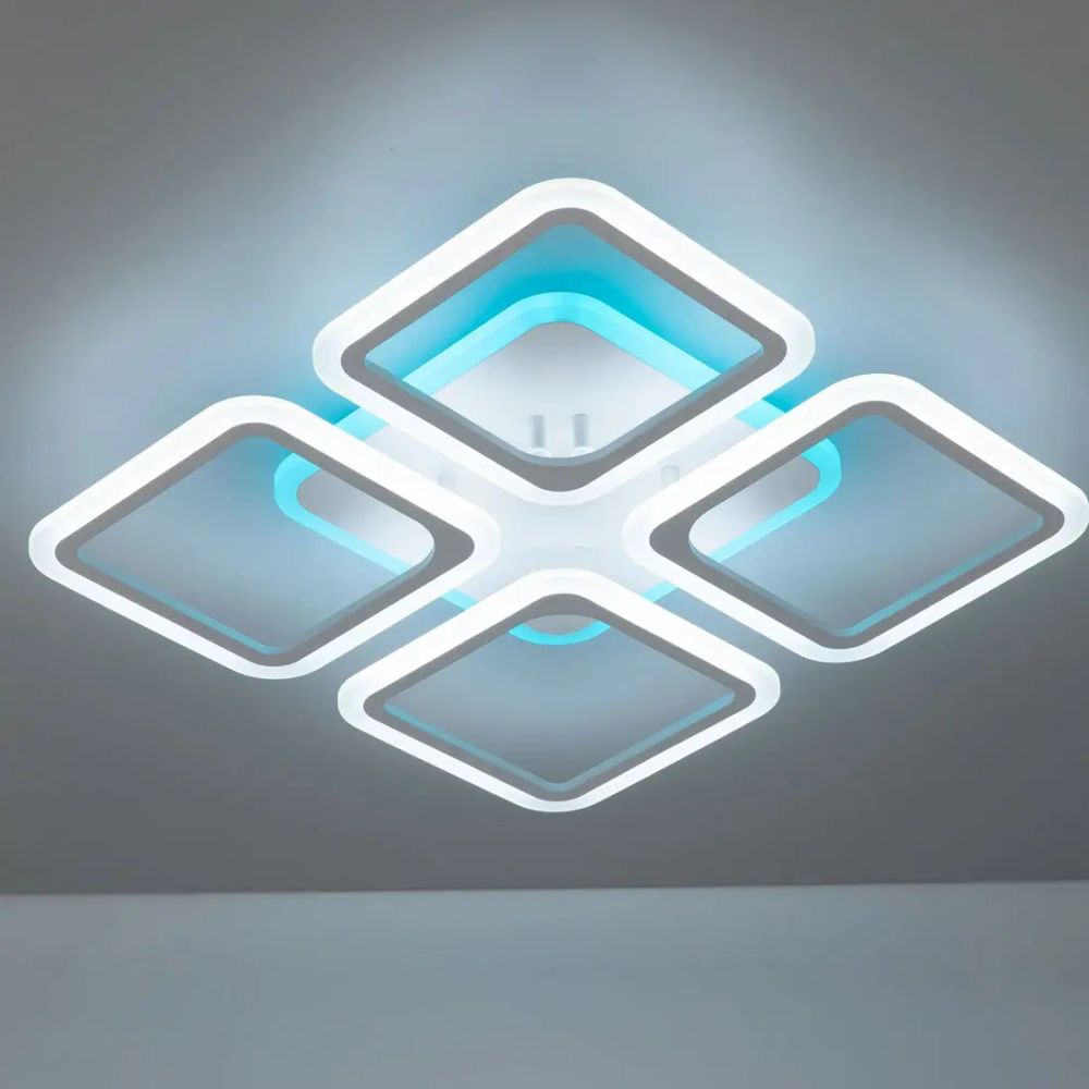 Citilux Марсель Смарт CL232A140E RGB Умная люстра Белая