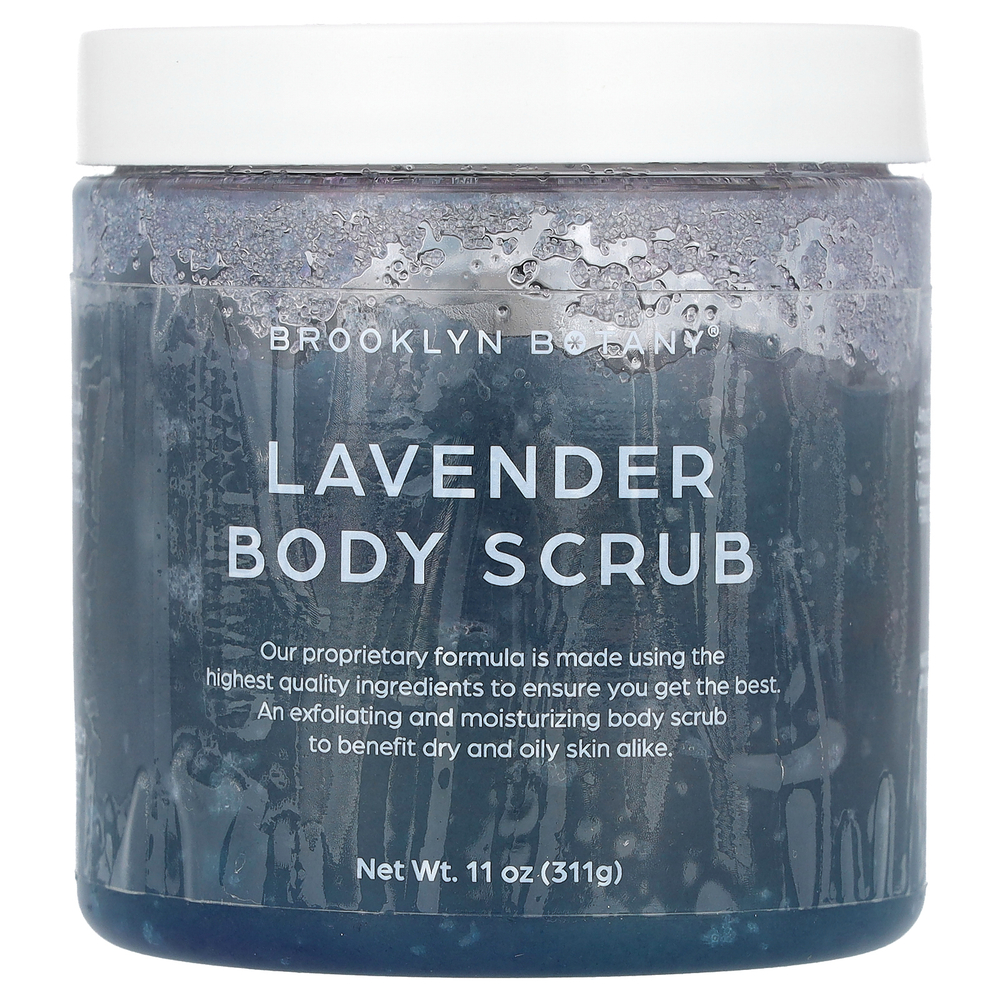 Brooklyn Botany, Lavender Body Scrub, 11 oz (311 g)