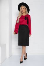 Костюм Анджело (черно-красный) К12588-25 LT Collection