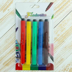 Набор фломастеров с пищевым красителем (5шт)