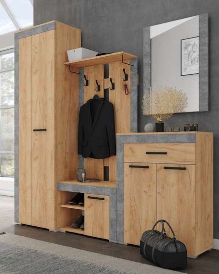 дуб крафт золотой / ателье светлое