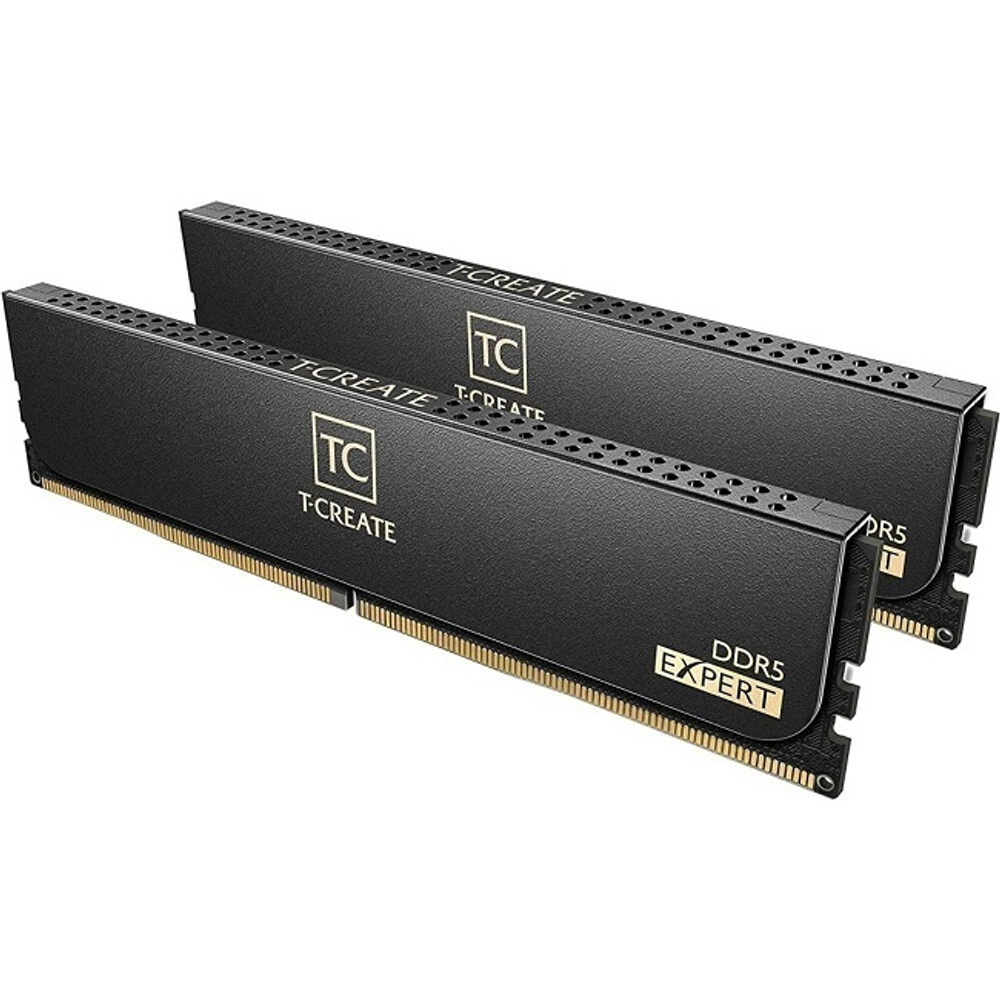 Модуль памяти DIMM DDR5 32Gb, 7200Mhz, 2x16Gb, Team Group T-CREATE Expert Black (CTCED532G7200HC34ADC01)