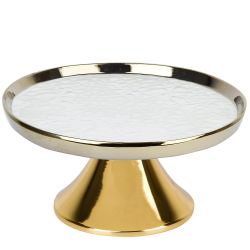 Блюдо на ножке " " 24х24х11,5см (фарфор) (подарочная упаковка)