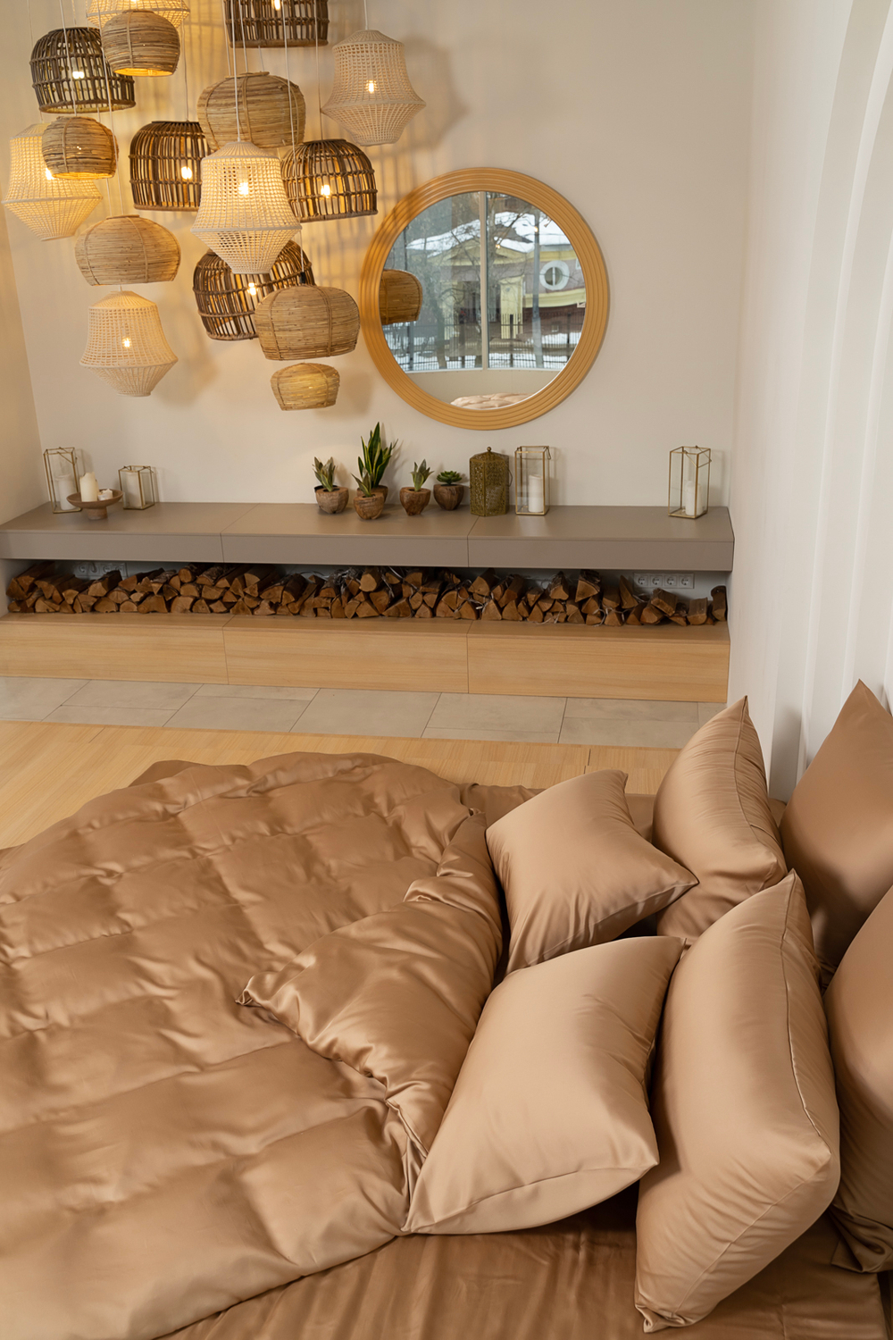 Пододеяльник 160х220 German Grass Sand Brilliant песочно-бежевый