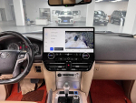 Магнитола для Toyota Land Cruiser 200 2015-2021 (топовая комплектация) - Carmedia ZF-3033-GE на Android 13, 8Гб+128Гб, 4G SIM-слот, CarPlay