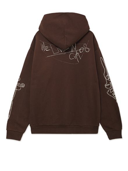 Толстовка С Капюшоном Live In Chaos Pullover