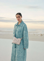 Сумка Polene NODDE EDITION SMOOTH CHALK