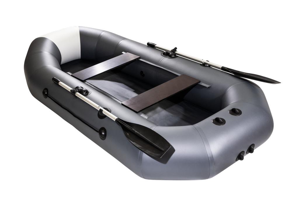 Лодка ПВХ Таймень NX 270 комби графит/светло-серый