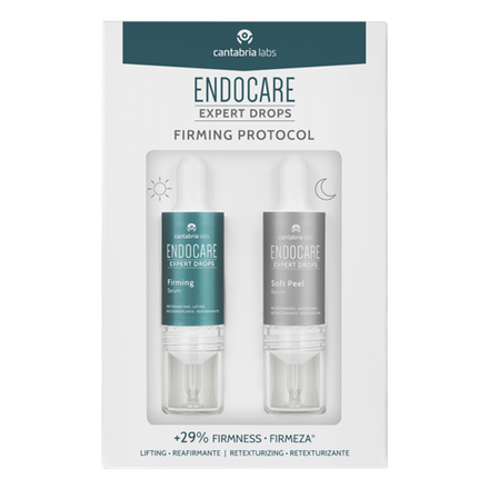 ENDOCARE Expert Drops Firming Protocol (Cantabria Labs) – Набор «Протокол лифтинга кожи» (2 флакона по 10 мл.)