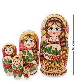 Народные промыслы МР-40/ 4-B Матрешка 5м «Анастасия»