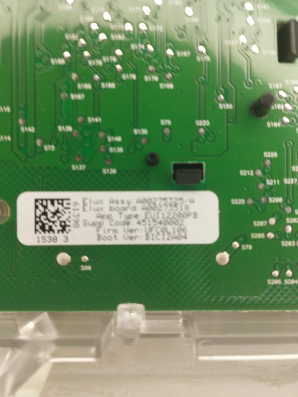 74 Модуль управления+индикация от стиральной машины Electrolux EWT0862TDW б/у