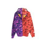 A Bathing Ape Color Camo Separate Shark Full Zip Худи