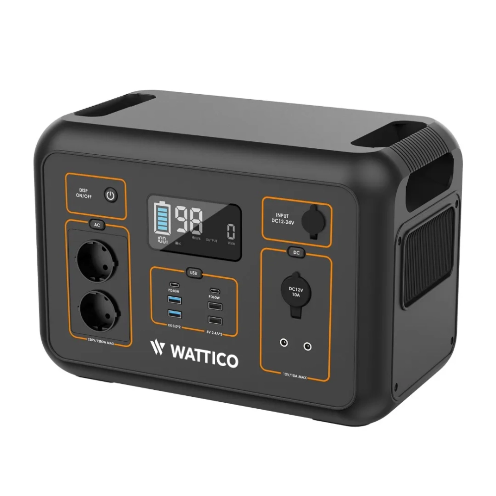 Портативная электростанция Wattico Home 1200, 1200 Вт