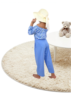 02-95-3 Комплект для девочки (футболка и брюки)