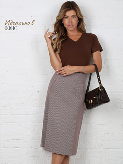 Юбка 2672705 какао