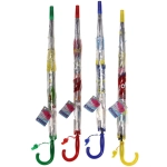 Зонт детский полуавтомат «Динозаврики», 8 спиц, d-85см, длина в слож. виде 66см