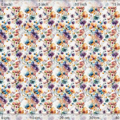 Акварельные цветы. Цветочная поляна. Весна лето by Sparkle 476 DPI